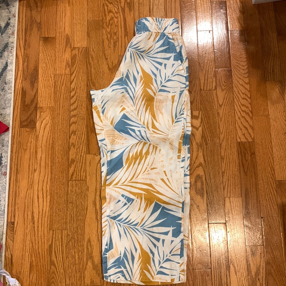Cynthia Rowley 100% linen pant